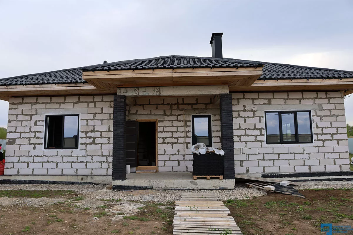 Остекление коттеджа в Щекиноском районе, Тульской обл.