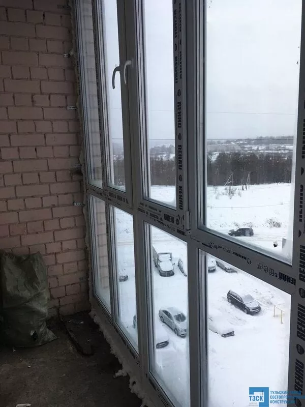 Остекление балкона в пол Калуге