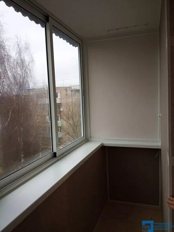 Отделка балкона под ключ
