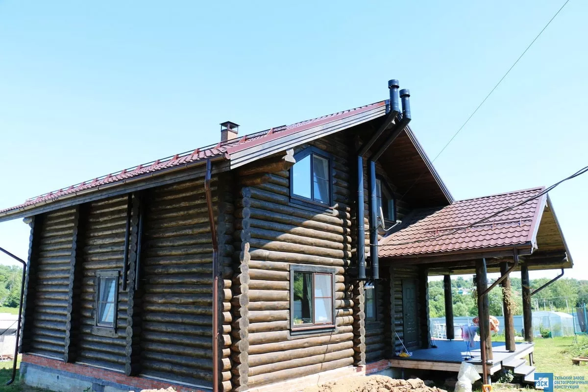 Остекление коттеджа в Ясногорске