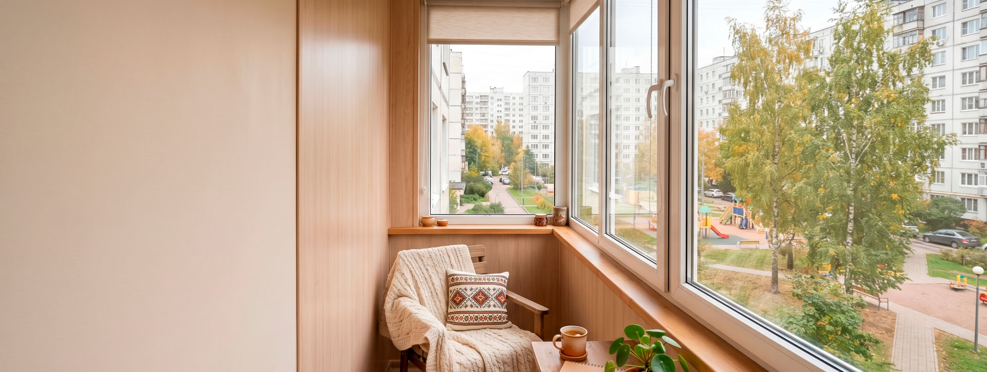 Пластиковый балкон