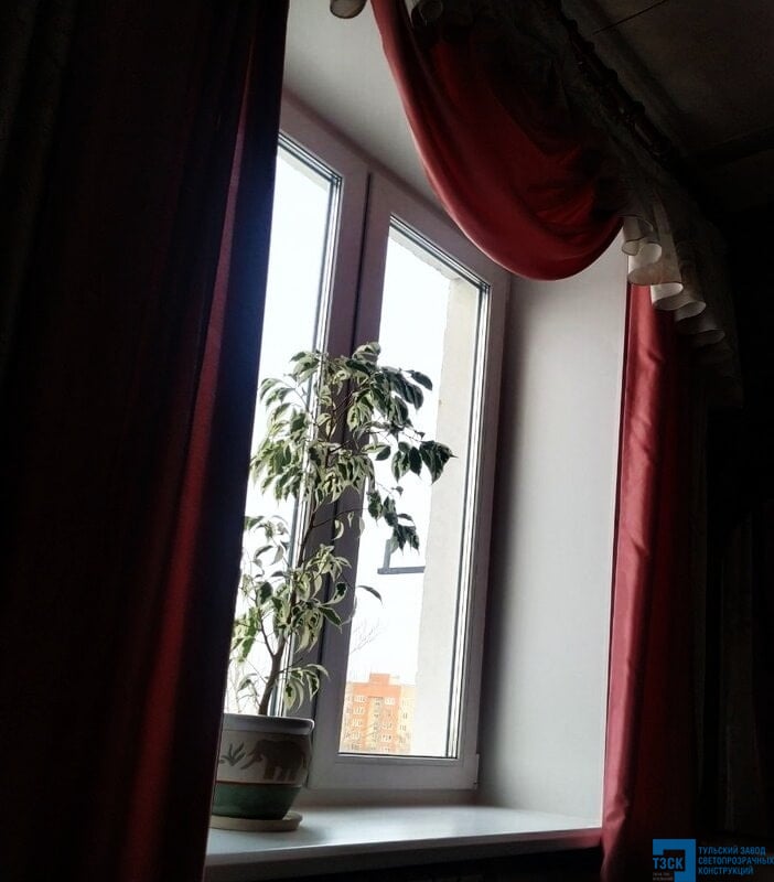 Окно с откосами